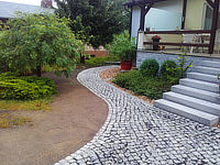 Treppenanlage aus Granit