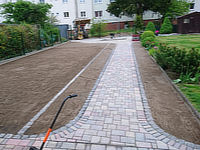 Gestaltung eines Gartengrundstückes