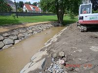 Hochwasserschutzmaßnahmen Wesenitz