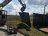 Rückbau Schlammspeicherbecken Kläranlage Niesky