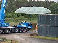 Rückbau Schlammspeicherbecken Kläranlage Niesky